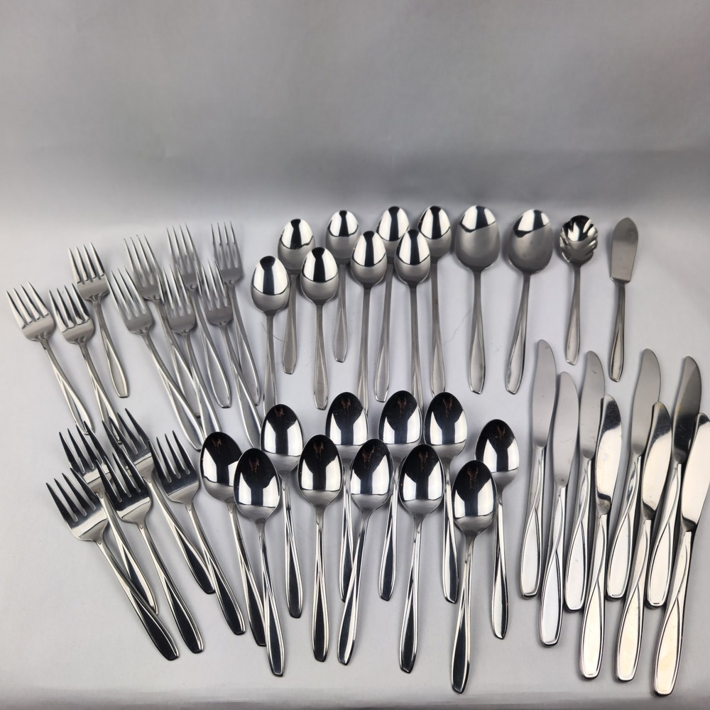 Silco INS125 Stainless Steel Flatware Mixed Lot USA